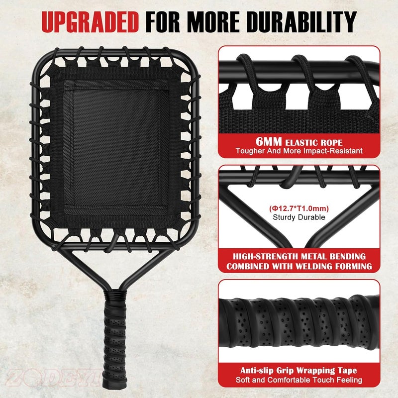 ZODEYI Baseball Racket for Fly Balls, Grounders, and Line Drives - Softball/Baseball Fungo Bat for Coaches and Parents to Help with Auxiliary Training - Attach a Racket Bag and Winding Tape - Image 4